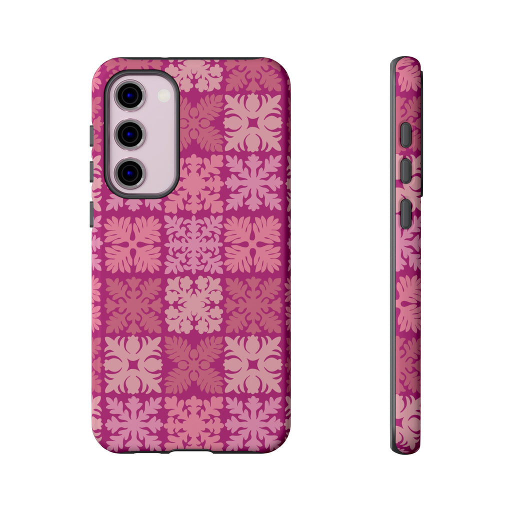 Pink Hawaiian Quilt Standard - Samsung Galaxy