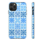 Light Blue Hawaiian Quilt Standard