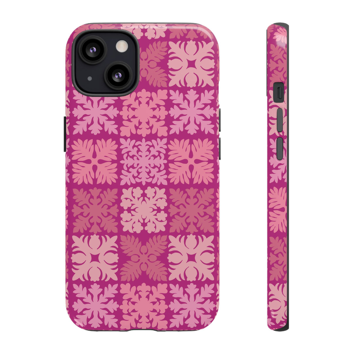 Pink Hawaiian Quilt Standard