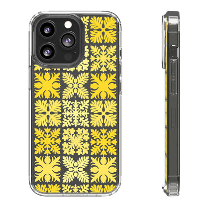 Clear Yellow Hawaiian Quilt Standard