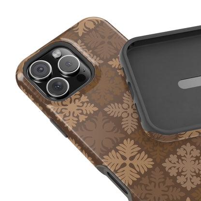 Brown Hawaiian Quilt MagSafe