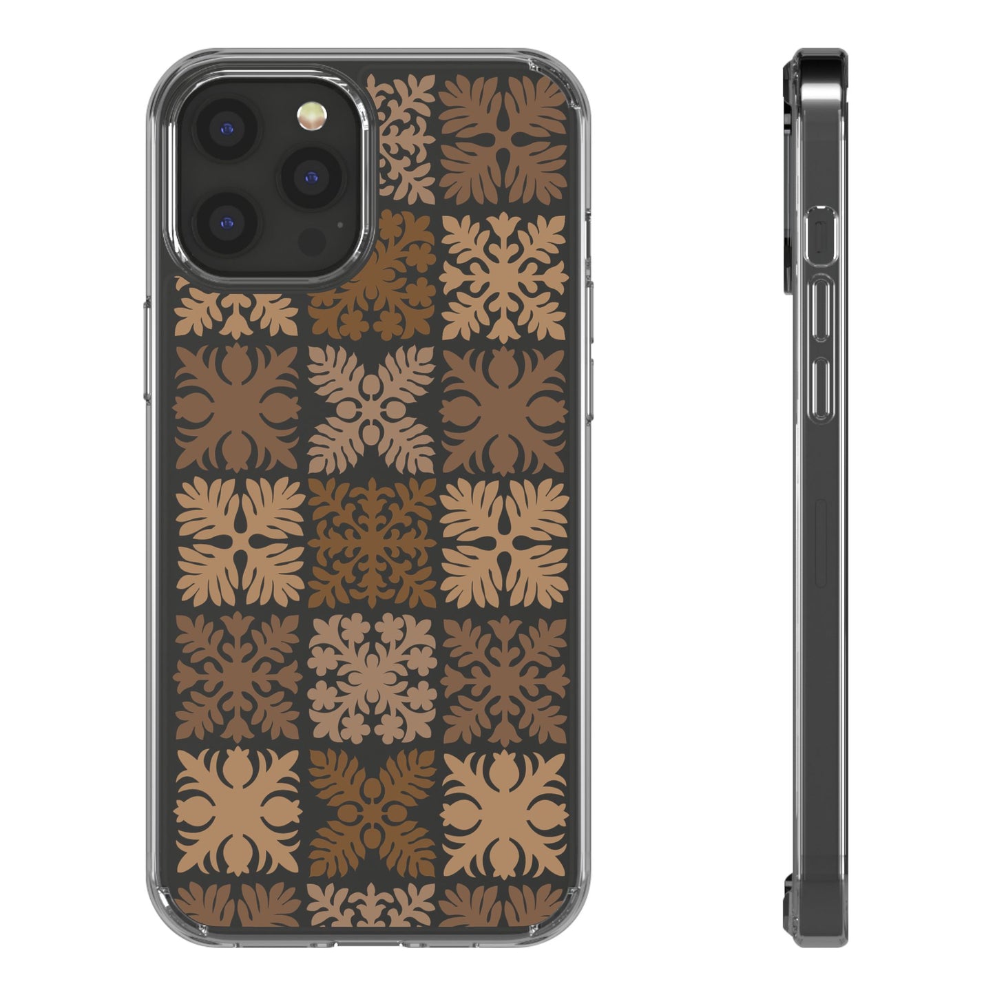 Clear Brown Hawaiian Quilt Standard