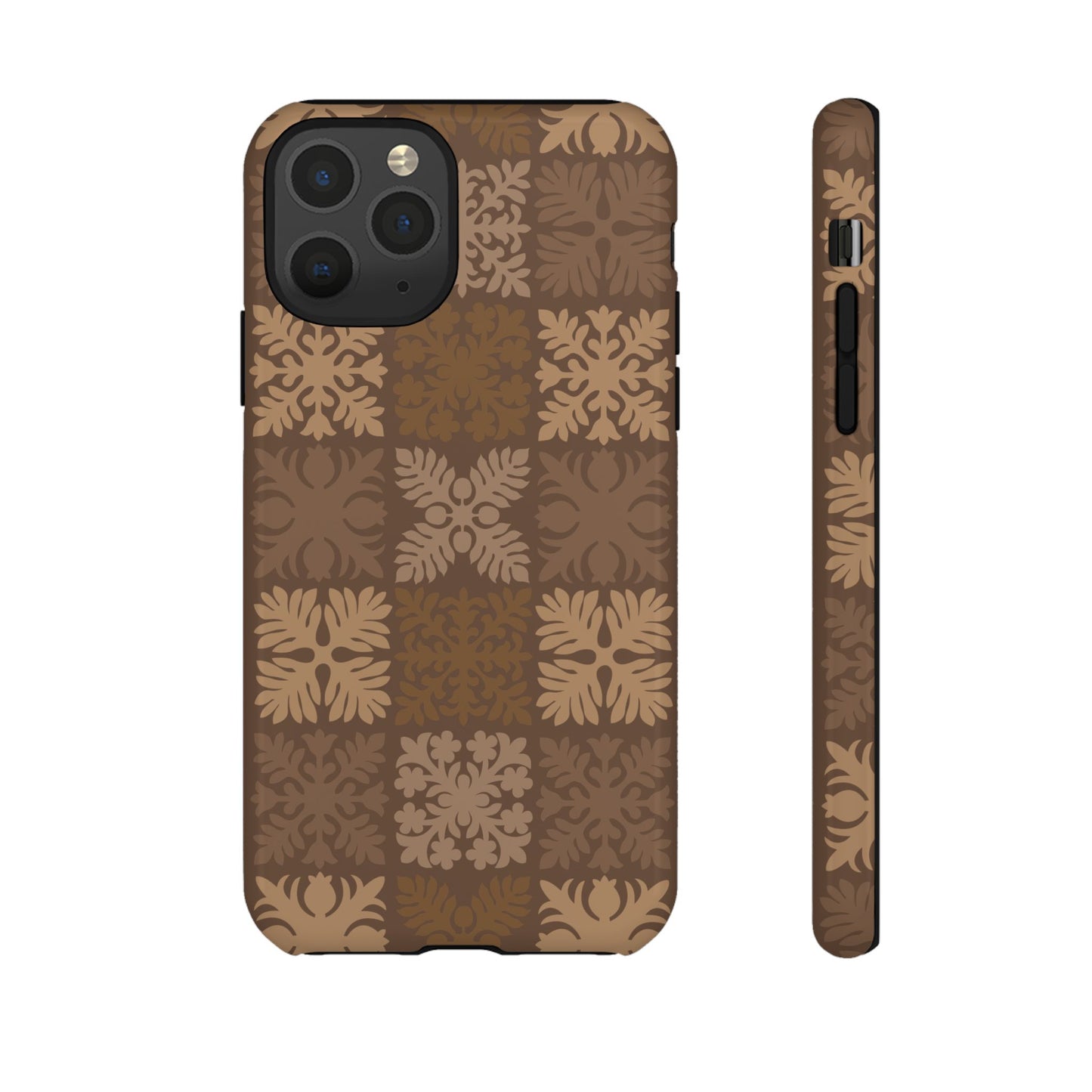 Brown Hawaiian Quilt Standard