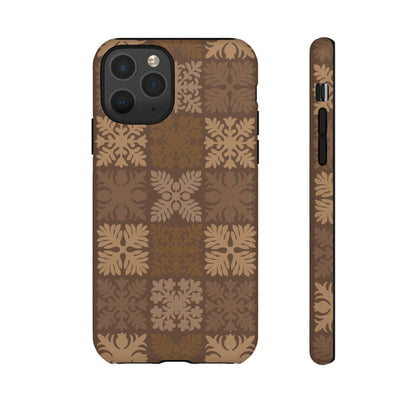 Brown Hawaiian Quilt Standard