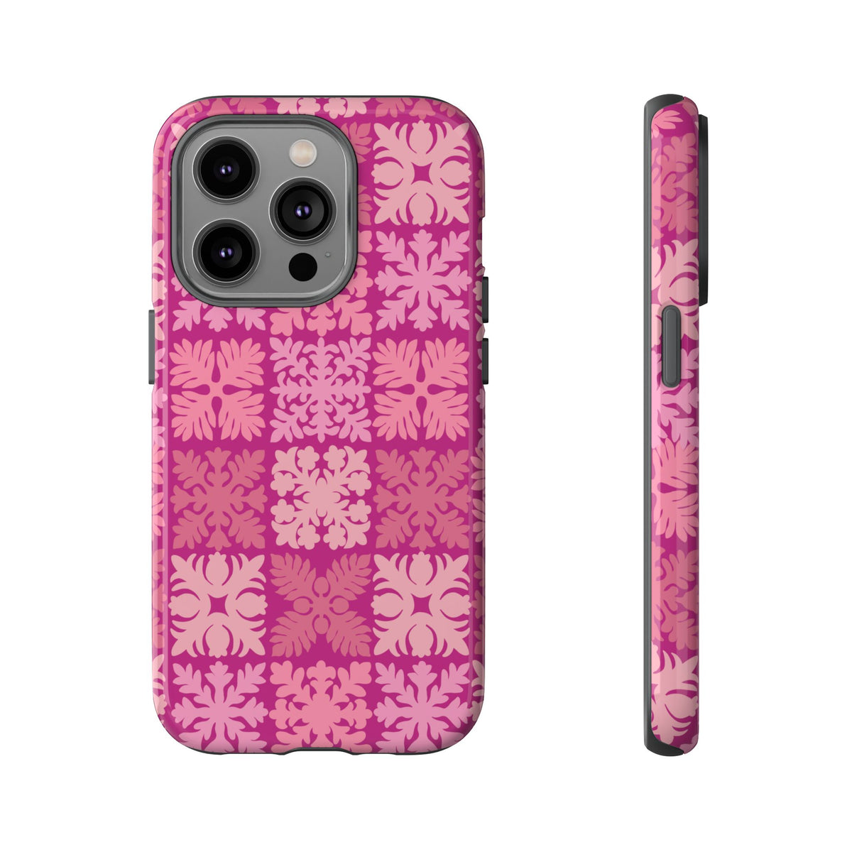 Pink Hawaiian Quilt Standard