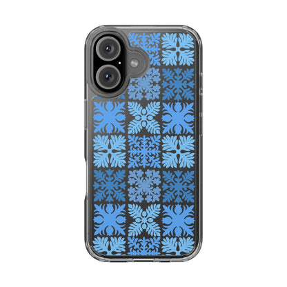 Clear Blue Hawaiian Quilt Standard