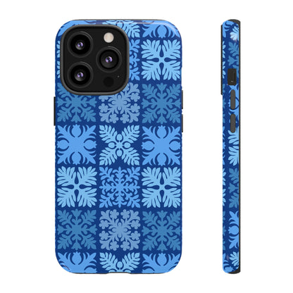 Blue Hawaiian Quilt Standard