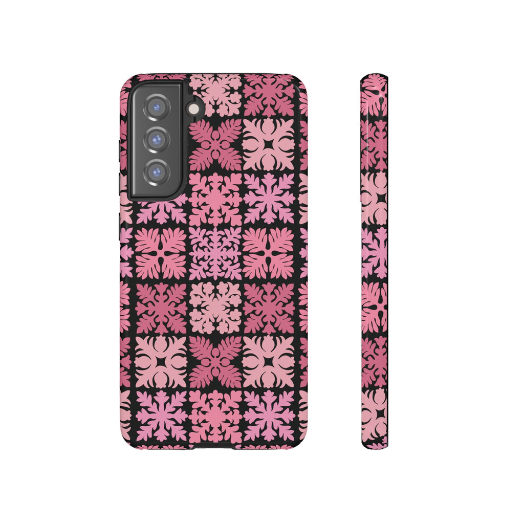 Black Hawaiian Quilt Standard - Samsung Galaxy