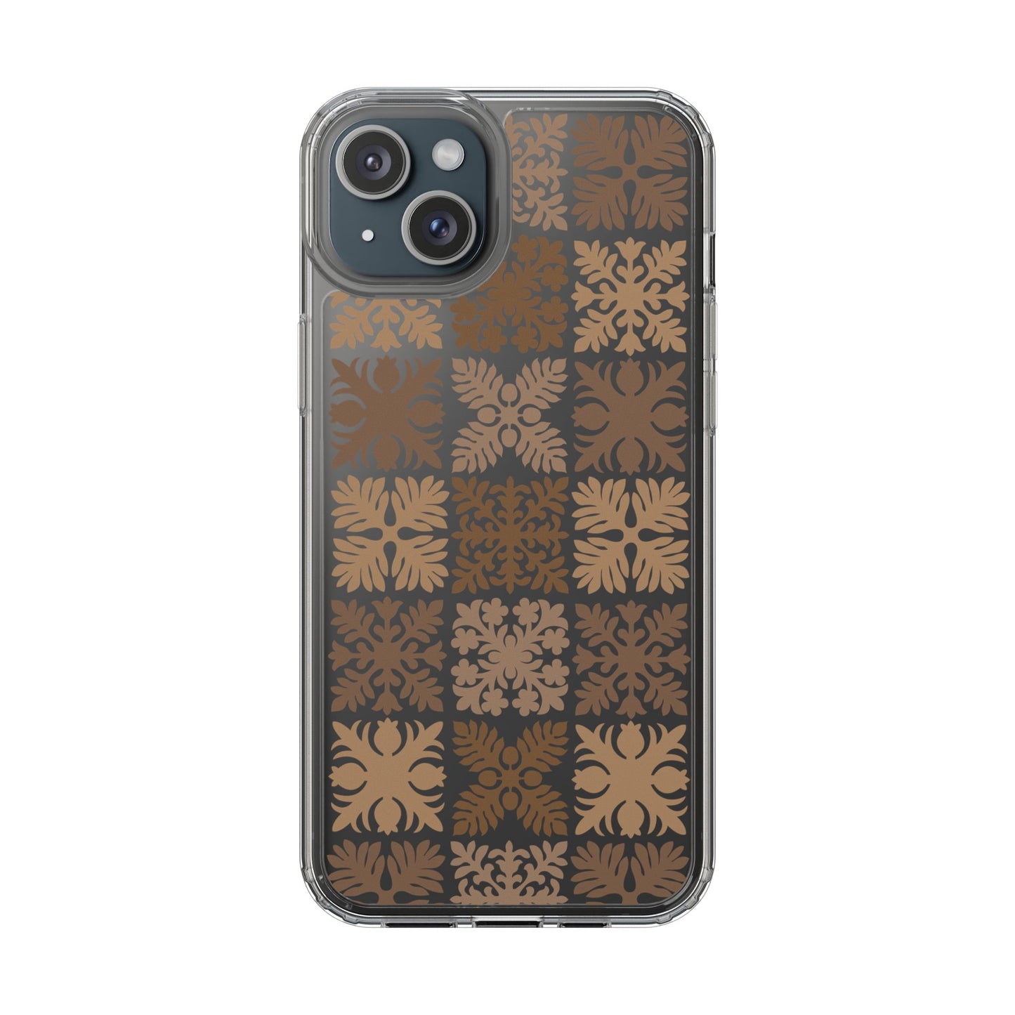 Clear Brown Hawaiian Quilt Standard