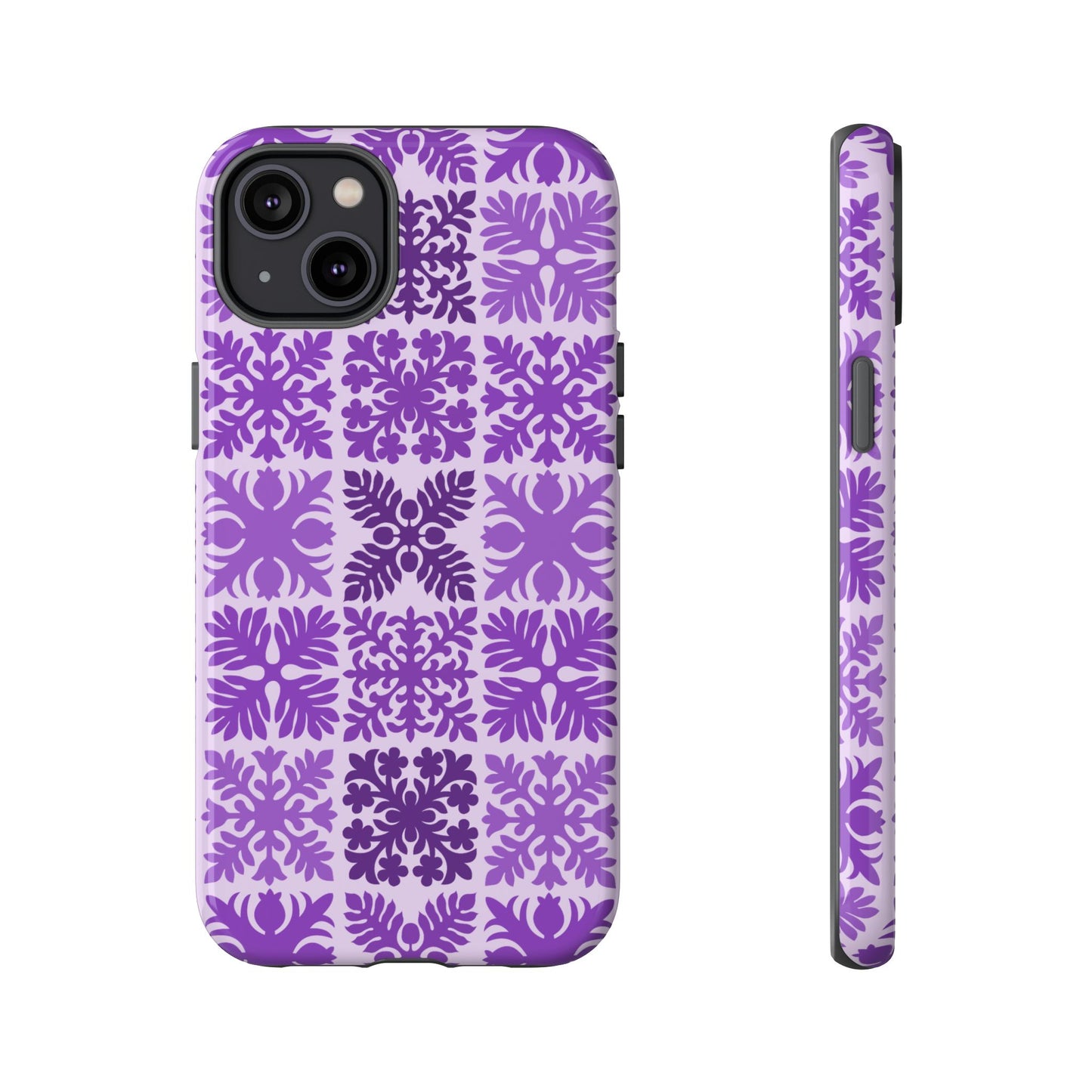 Light Purple Hawaiian Quilt Standard