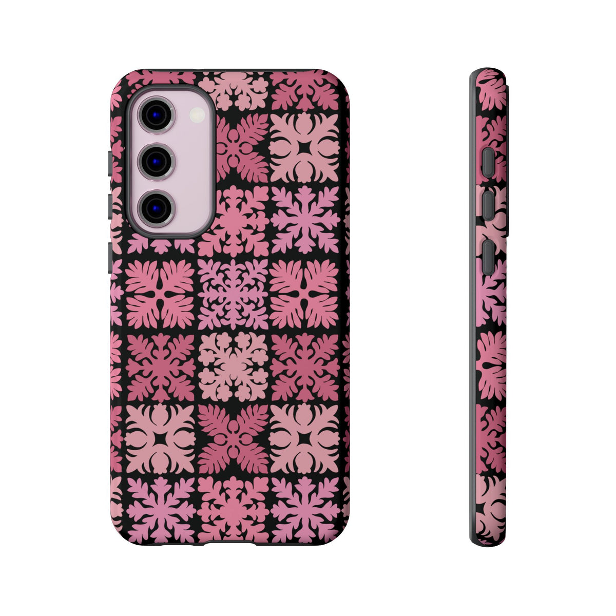 Black Hawaiian Quilt Standard - Samsung Galaxy