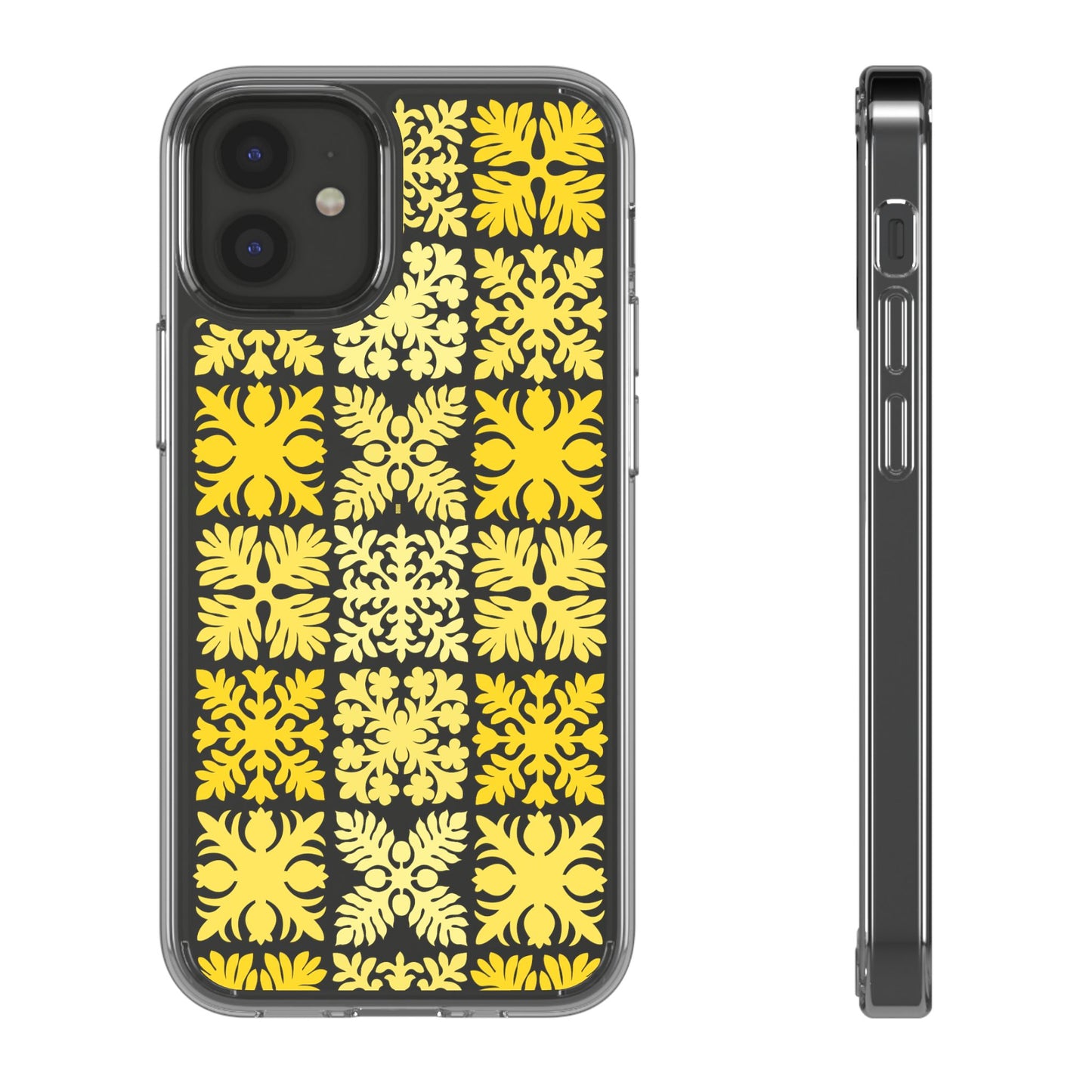 Clear Yellow Hawaiian Quilt Standard
