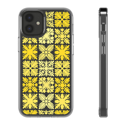Clear Yellow Hawaiian Quilt Standard