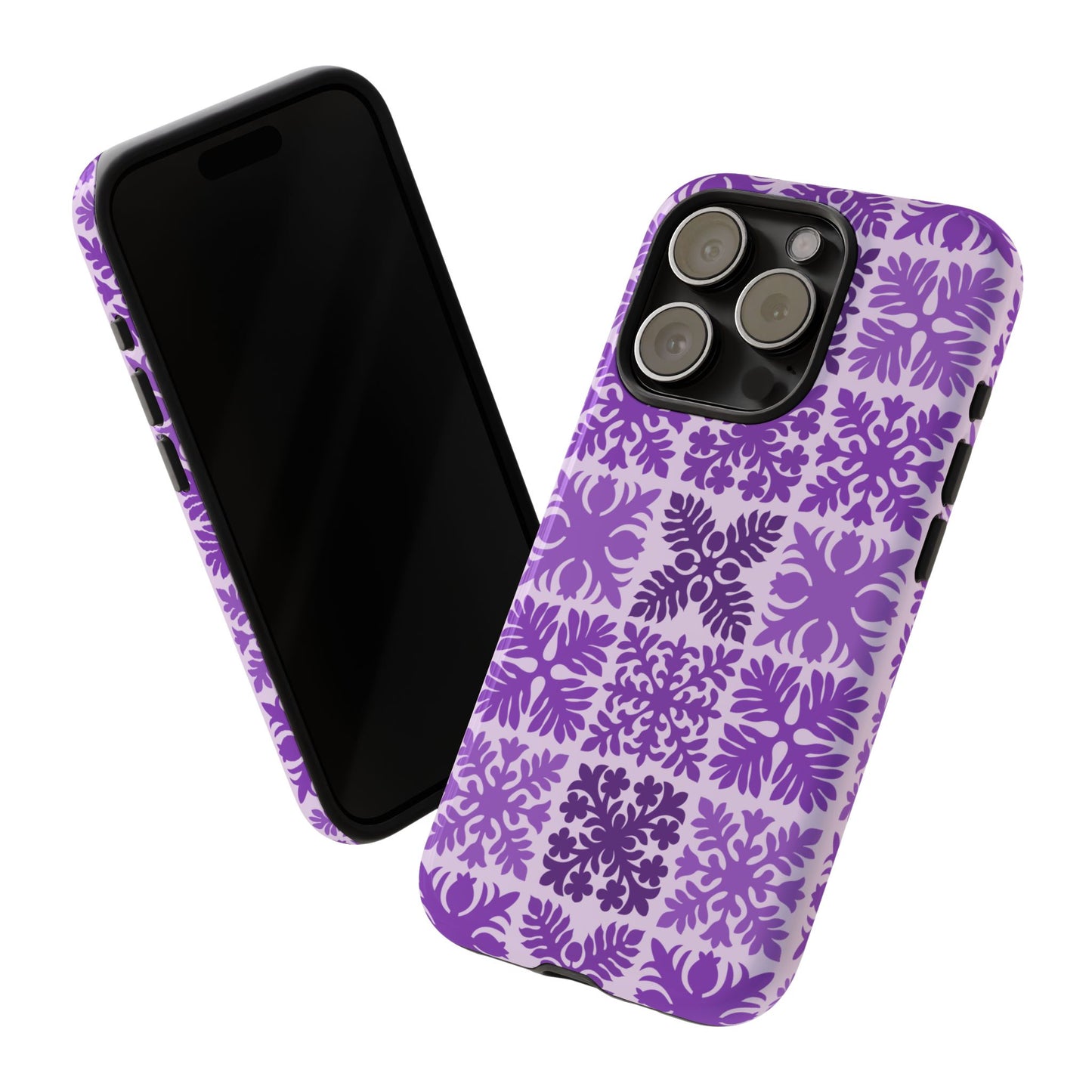 Light Purple Hawaiian Quilt Standard