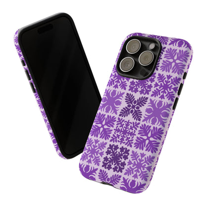 Light Purple Hawaiian Quilt Standard