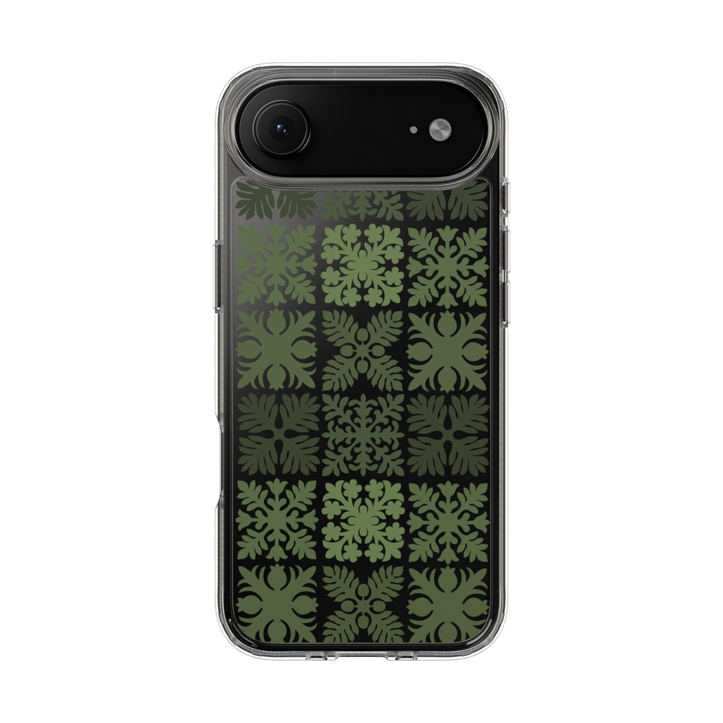 Clear Green Hawaiian Quilt Standard