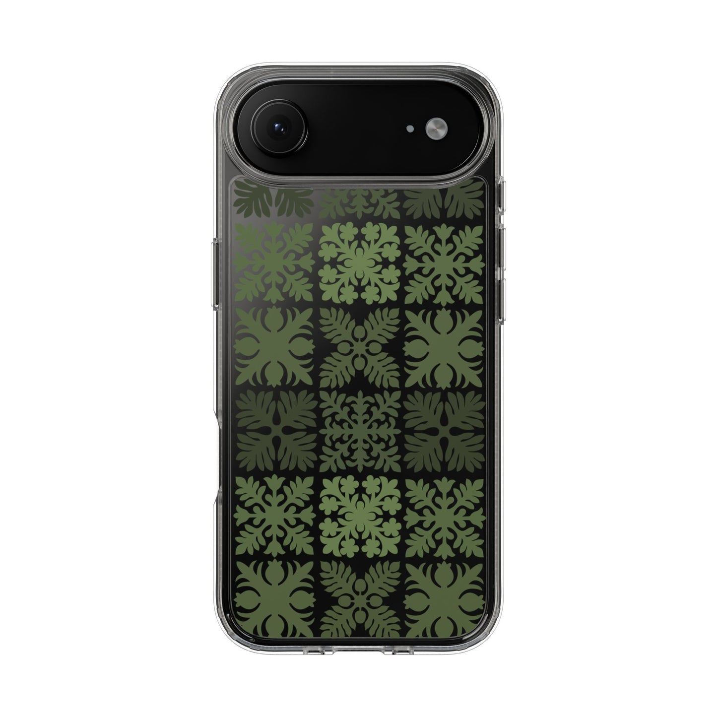 Clear Green Hawaiian Quilt Standard