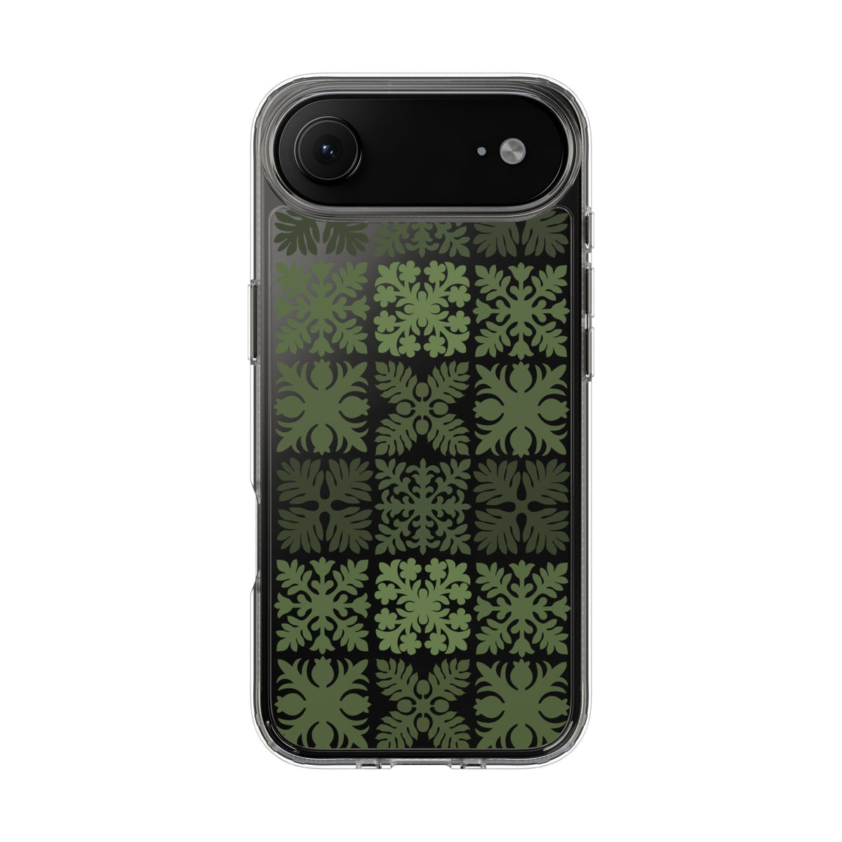 Clear Green Hawaiian Quilt Standard
