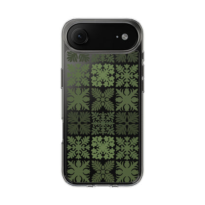 Clear Green Hawaiian Quilt Standard
