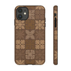 Brown Hawaiian Quilt Standard