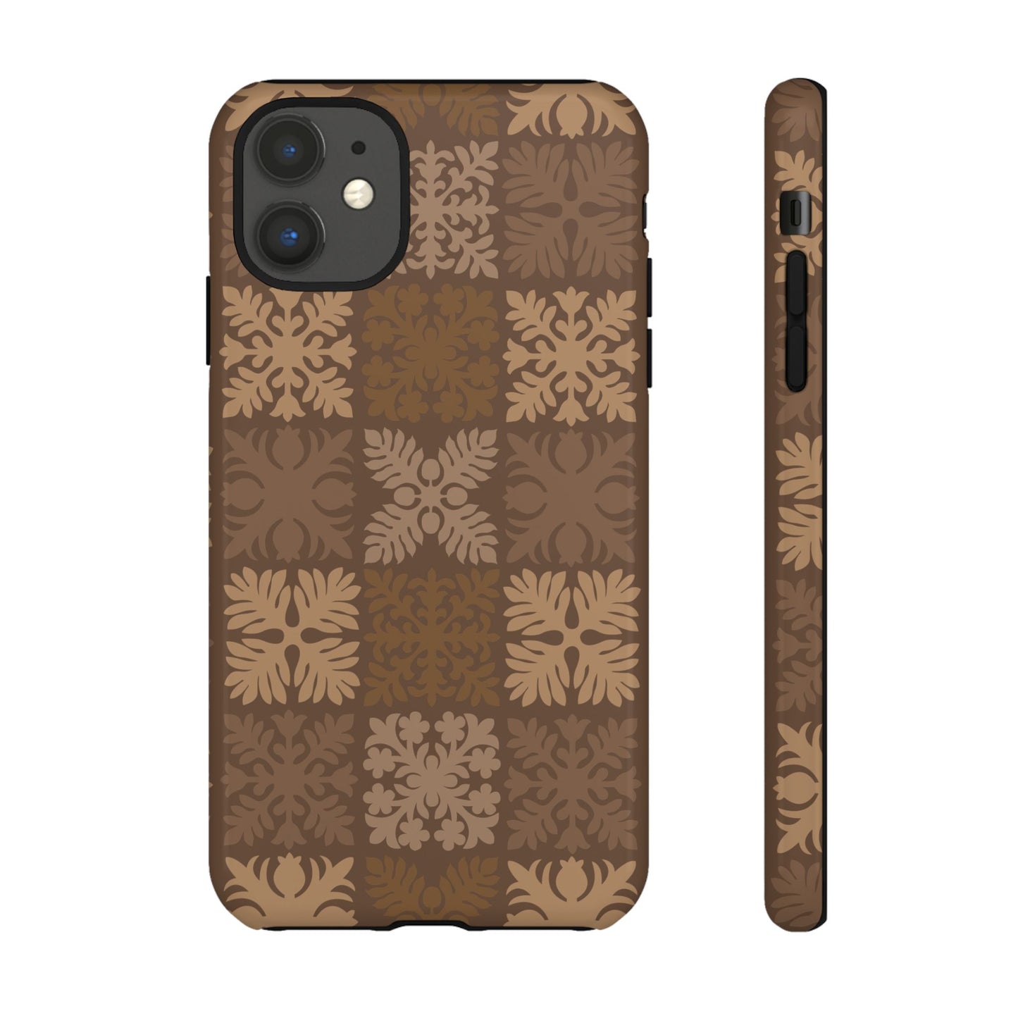 Brown Hawaiian Quilt Standard