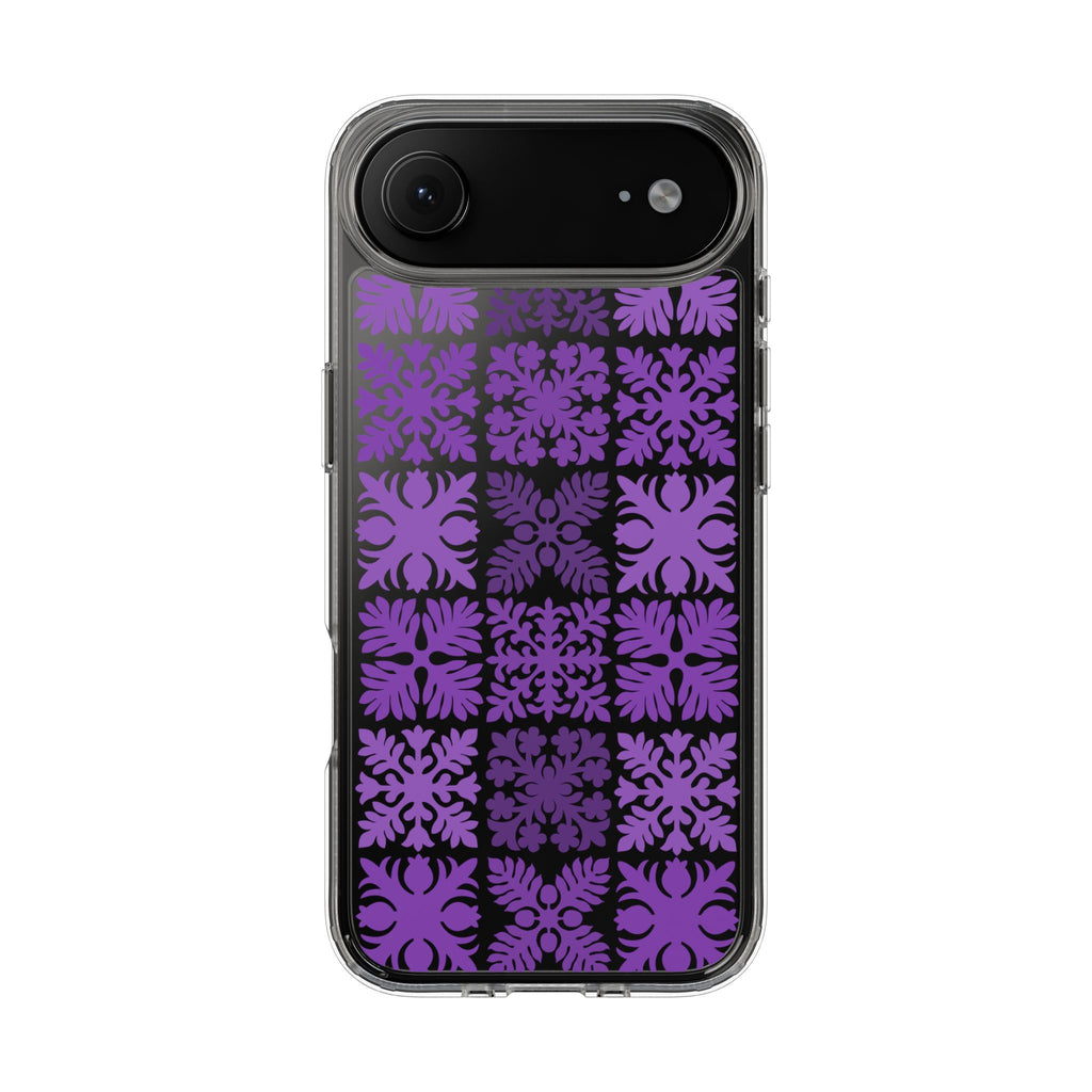 Clear Purple Hawaiian Quilt Standard