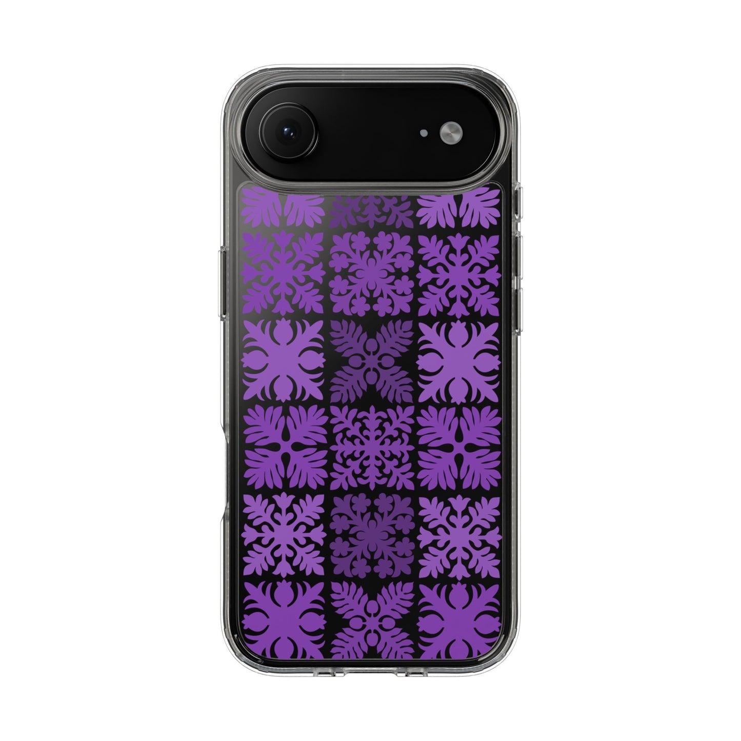 Clear Purple Hawaiian Quilt Standard