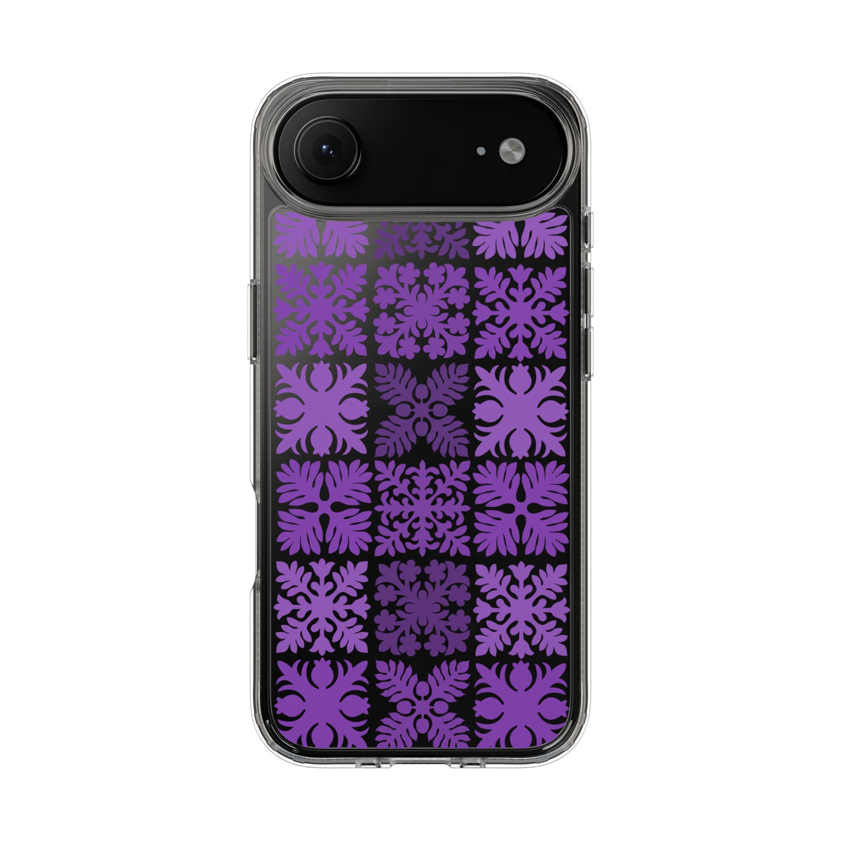 Clear Purple Hawaiian Quilt Standard