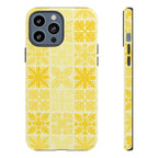 Yellow Hawaiian Quilt Standard