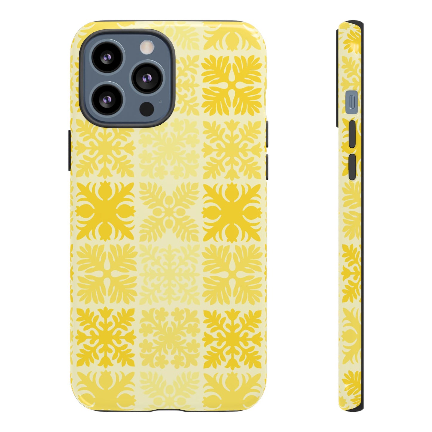 Yellow Hawaiian Quilt Standard