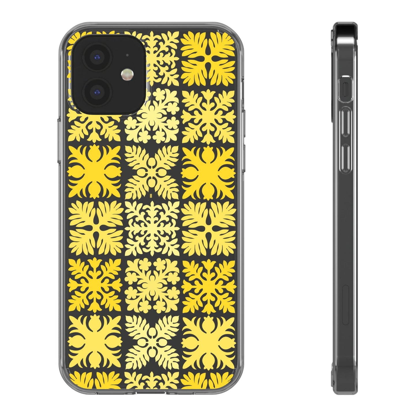 Clear Yellow Hawaiian Quilt Standard