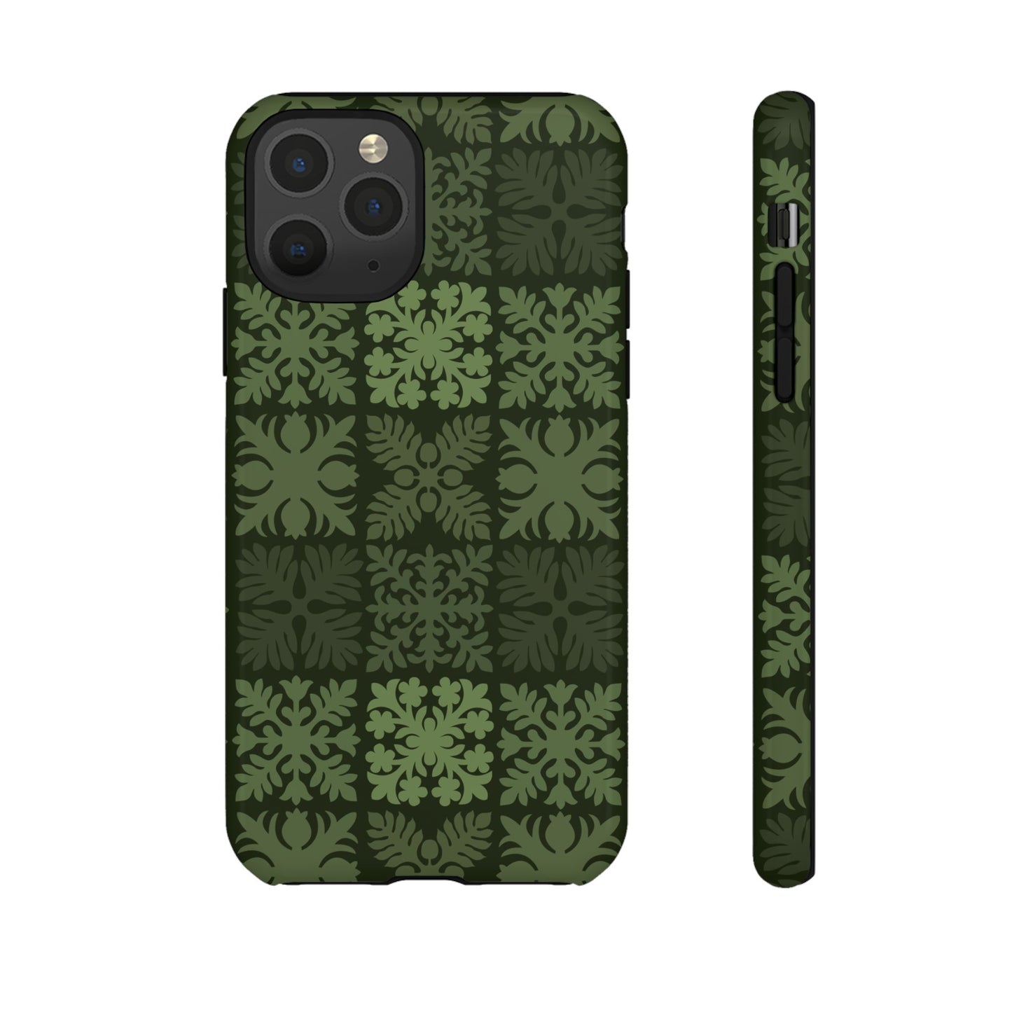 Green Hawaiian Quilt Standard