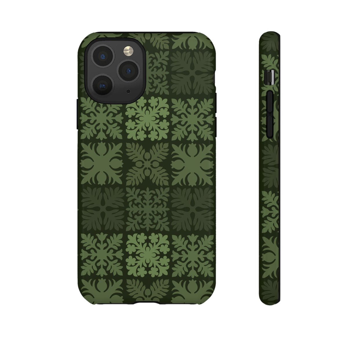 Green Hawaiian Quilt Standard