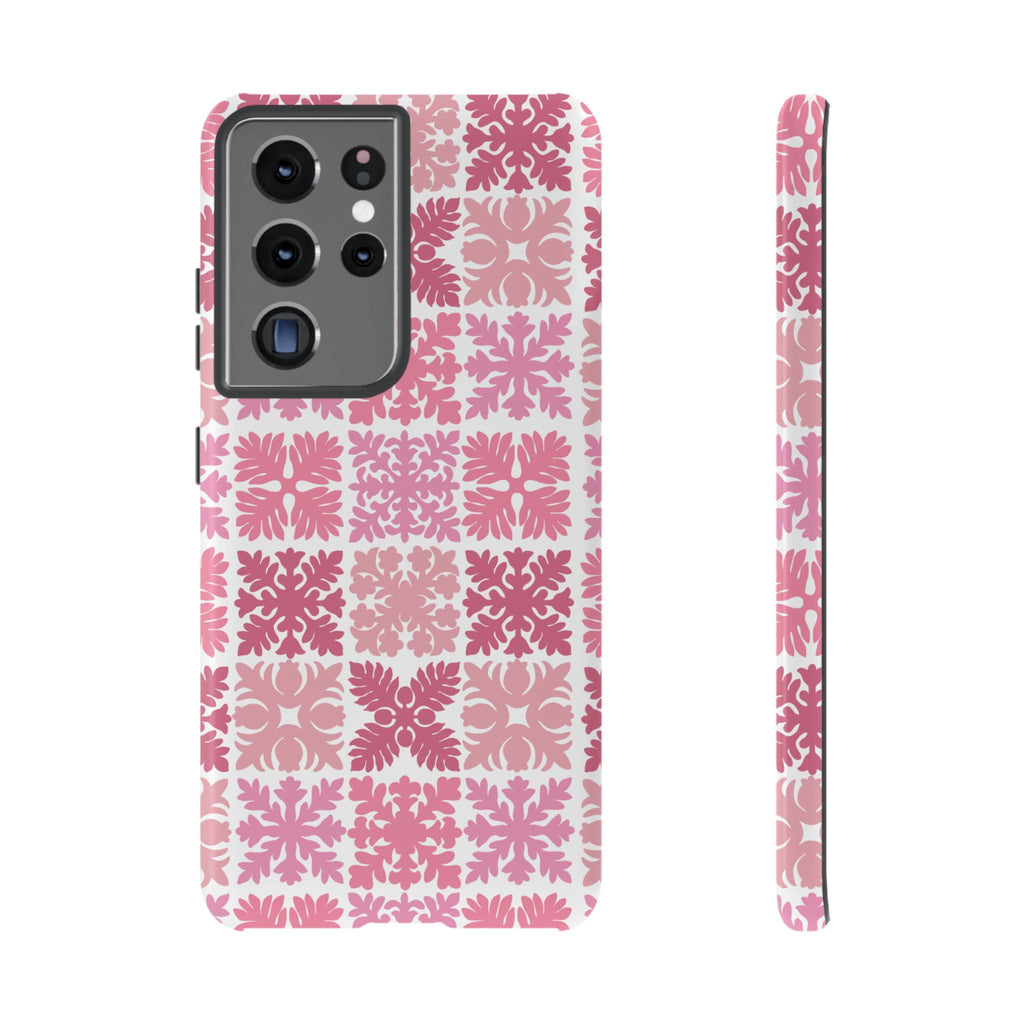 White Hawaiian Quilt Standard - Samsung Galaxy