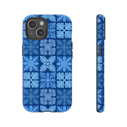 Blue Hawaiian Quilt Standard