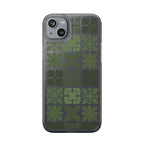 Clear Green Hawaiian Quilt Standard