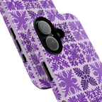Light Purple Hawaiian Quilt Standard