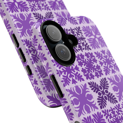 Light Purple Hawaiian Quilt Standard