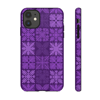 Purple Hawaiian Quilt Standard