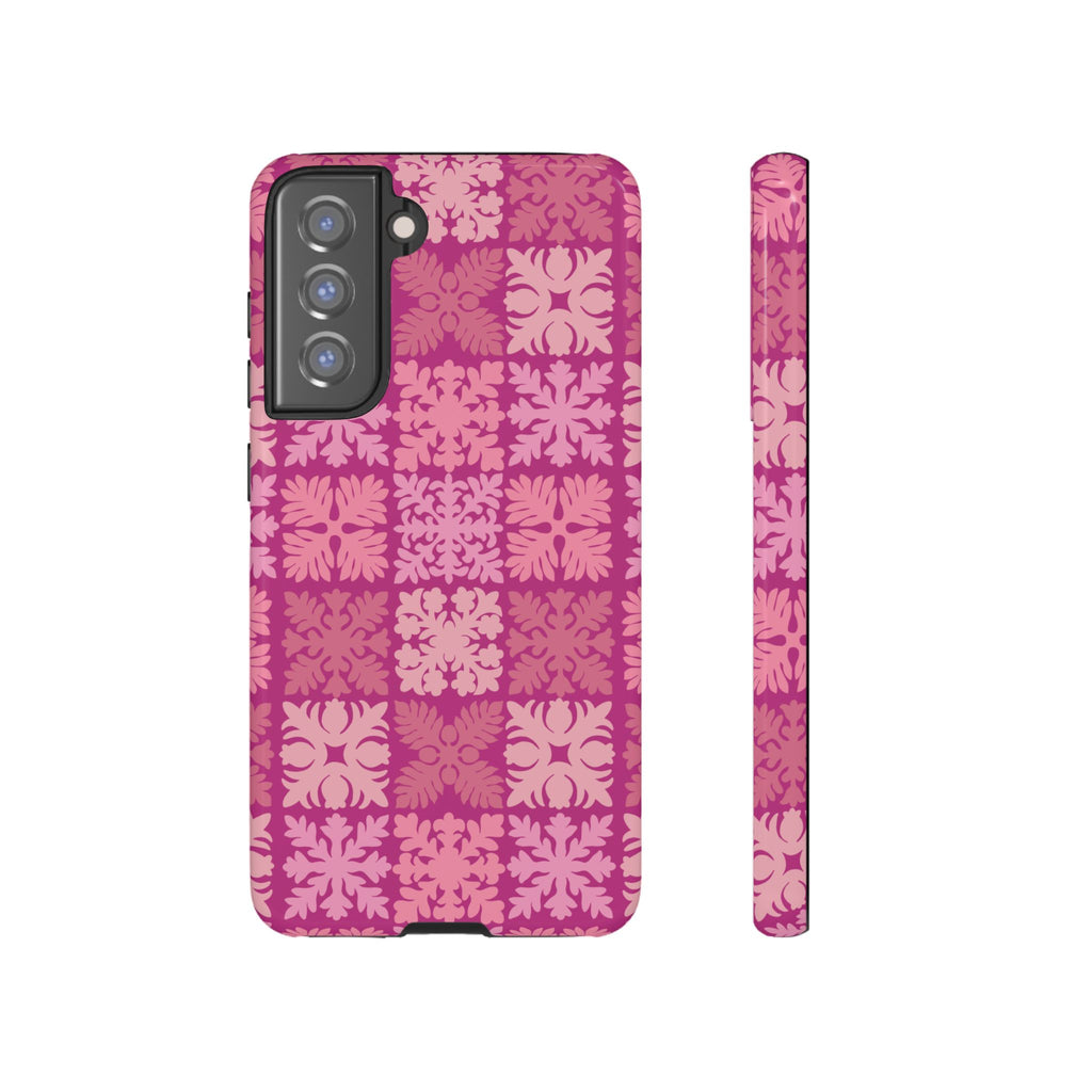 Pink Hawaiian Quilt Standard - Samsung Galaxy