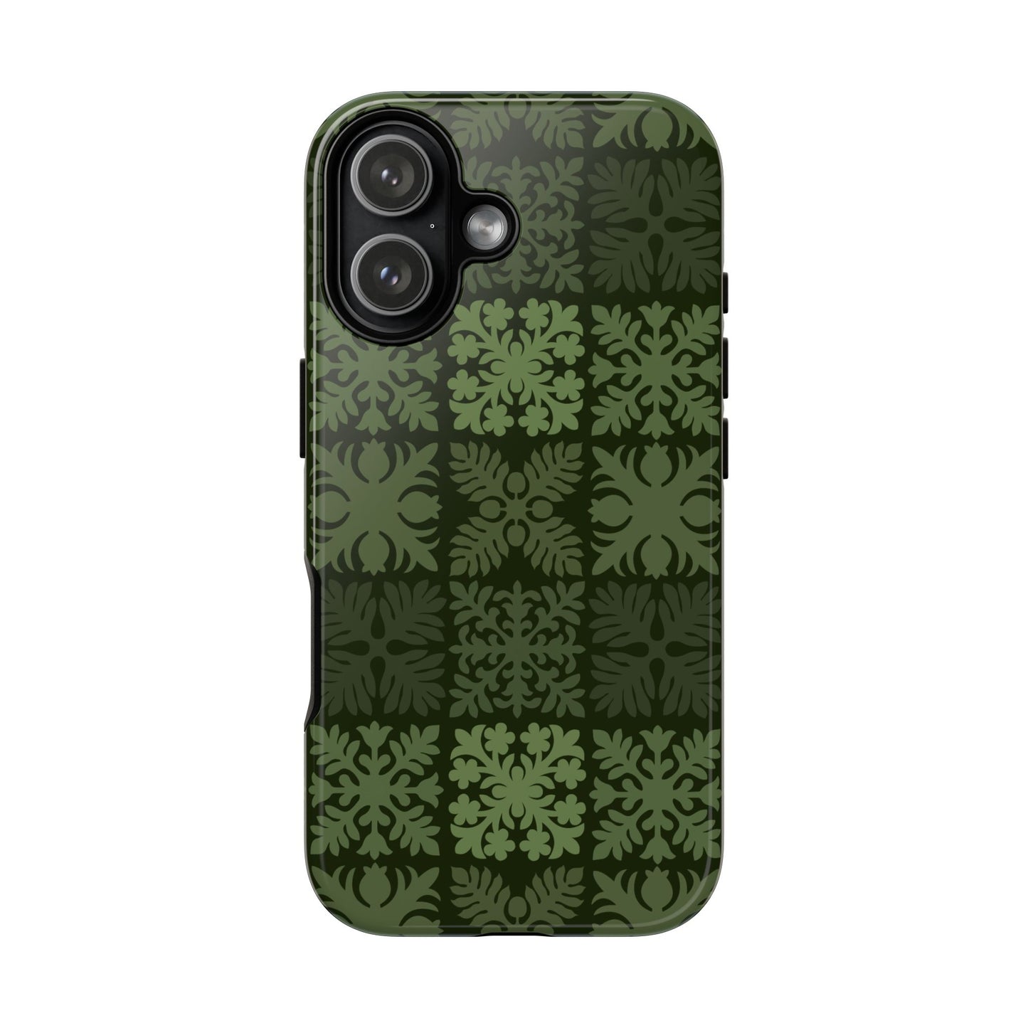 Green Hawaiian Quilt Standard