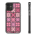 Clear Pink Hawaiian Quilt Standard