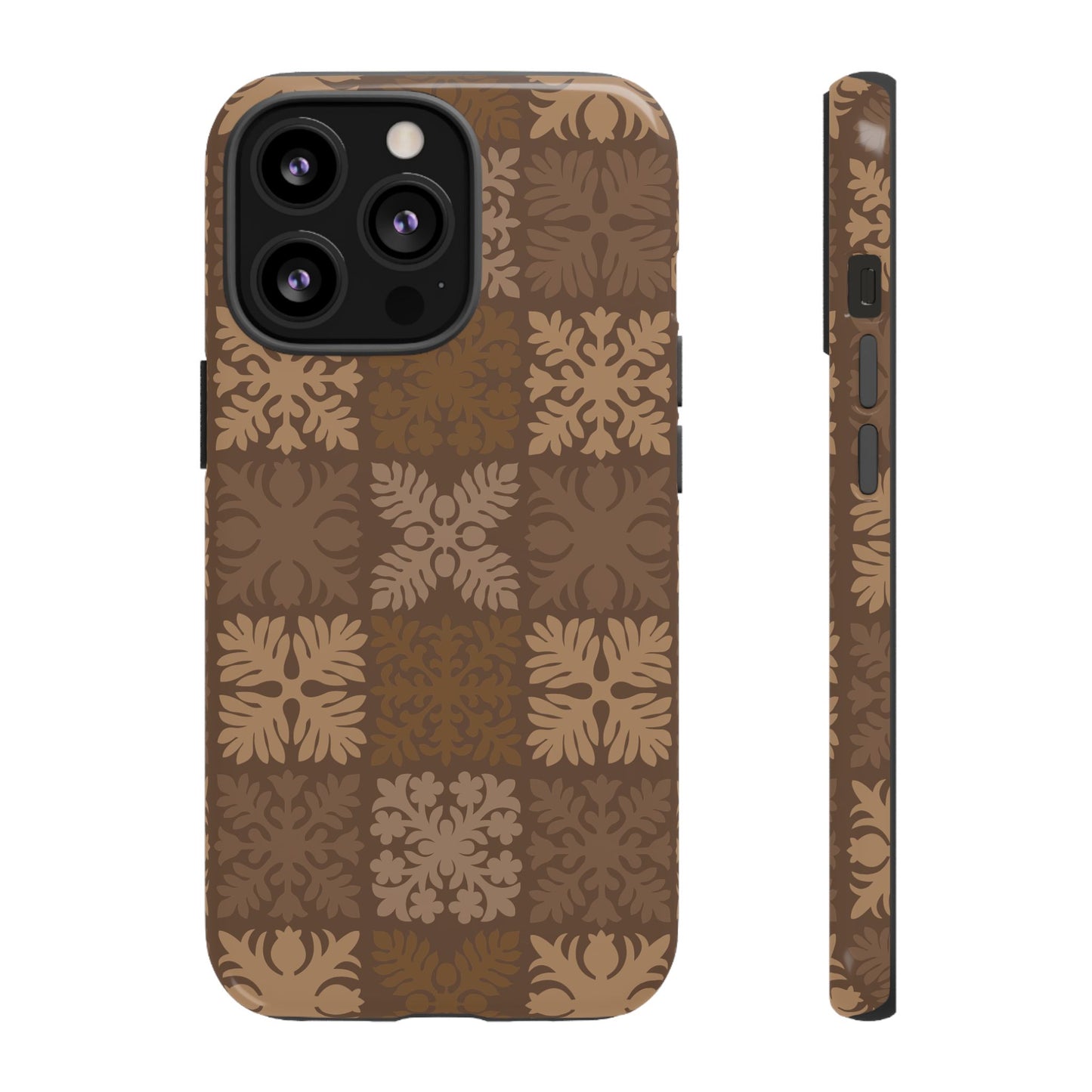 Brown Hawaiian Quilt Standard