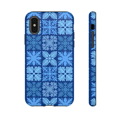 Blue Hawaiian Quilt Standard