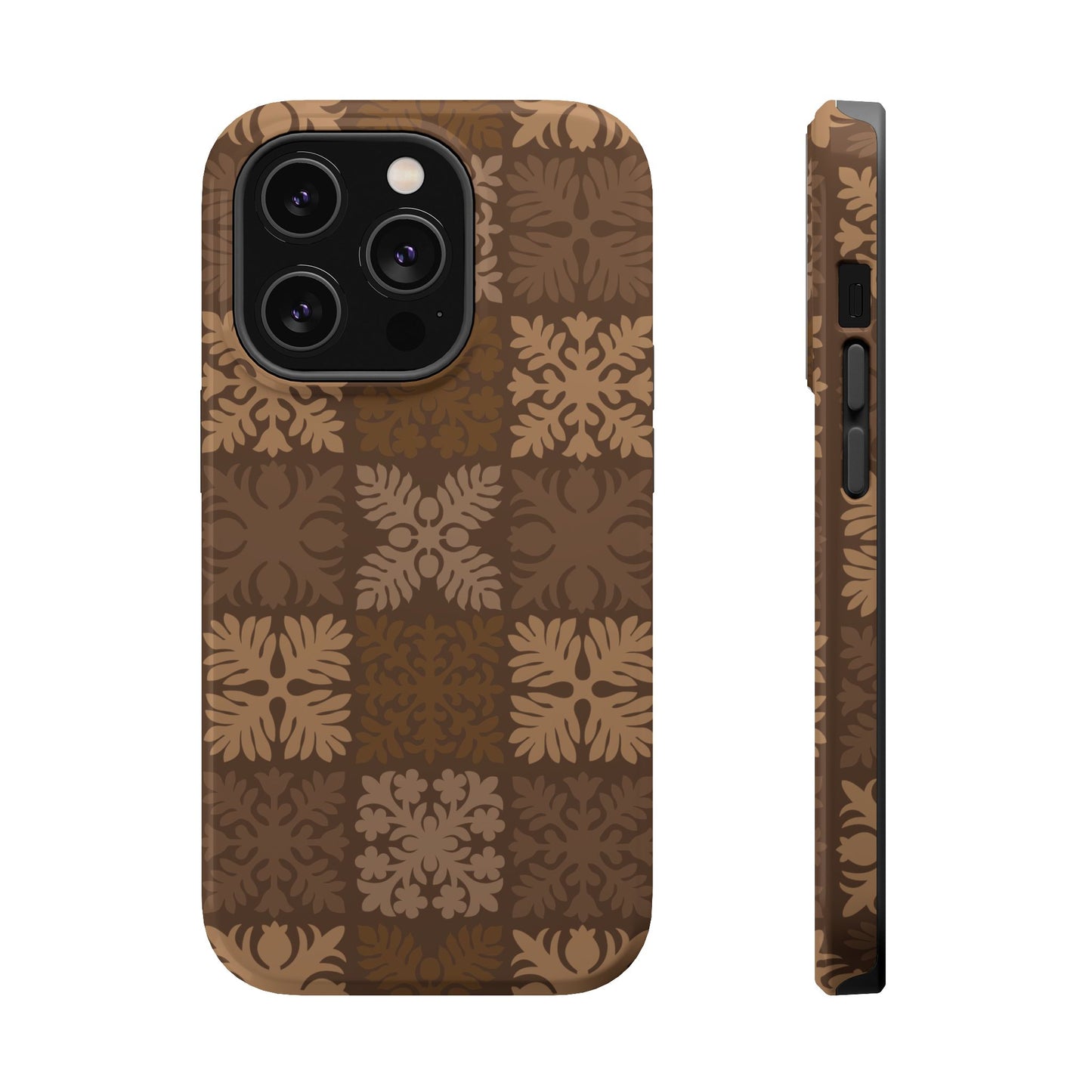 Brown Hawaiian Quilt MagSafe