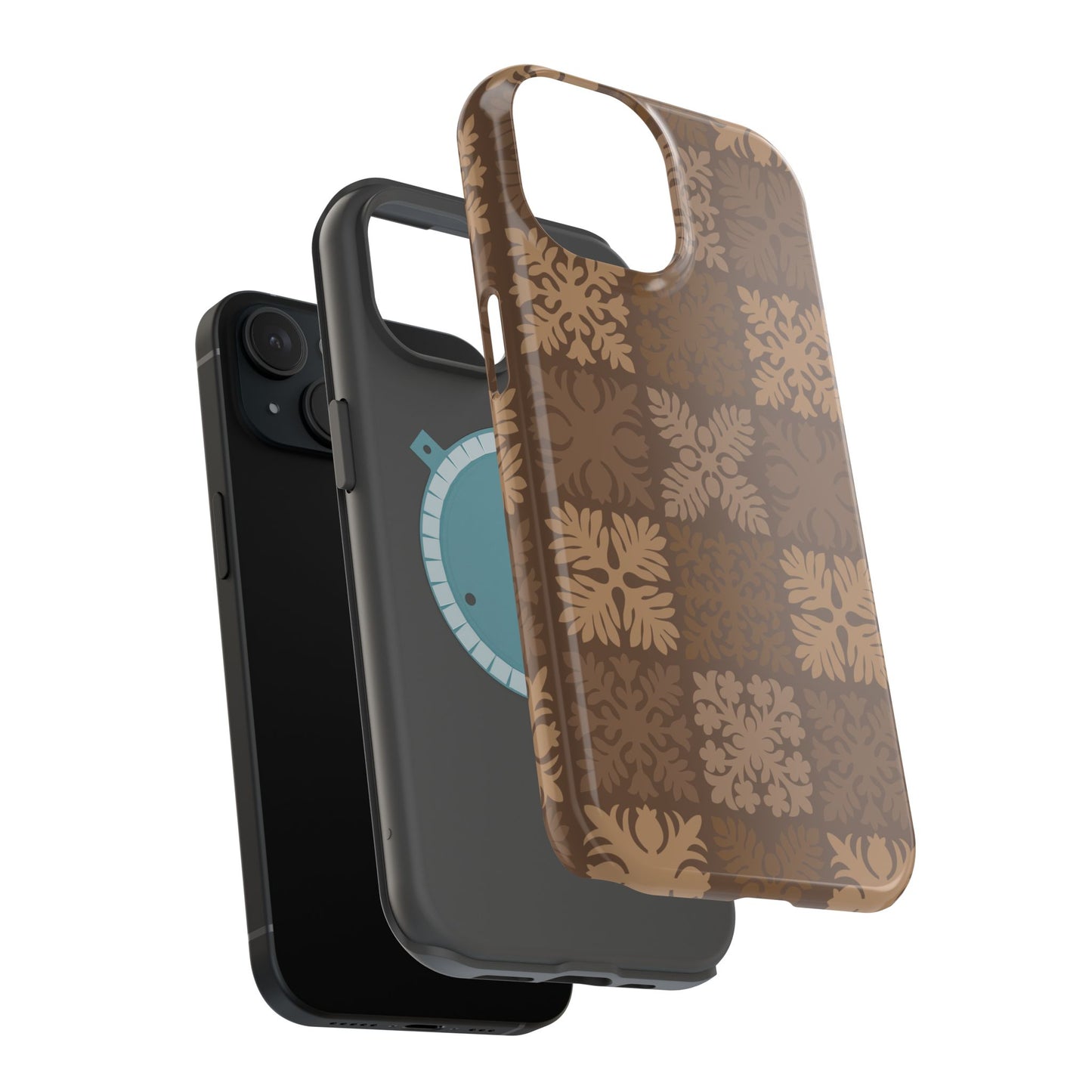 Brown Hawaiian Quilt MagSafe