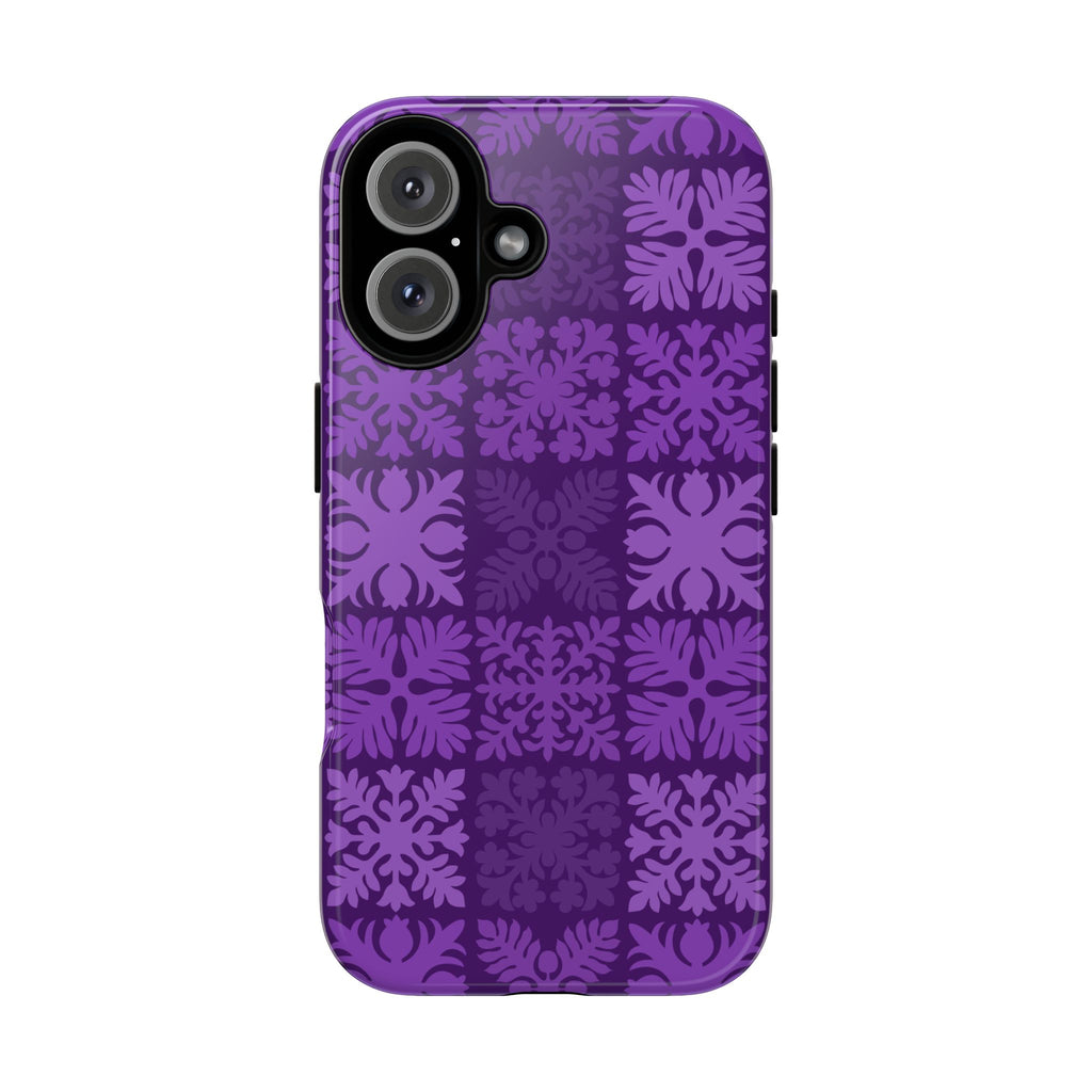 Purple Hawaiian Quilt Standard