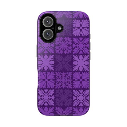 Purple Hawaiian Quilt Standard