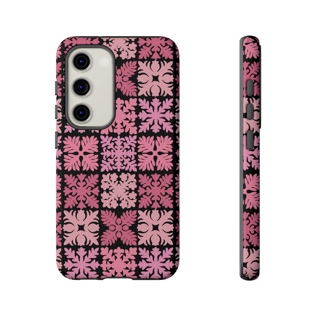 Black Hawaiian Quilt Standard - Samsung Galaxy