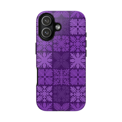 Purple Hawaiian Quilt Standard